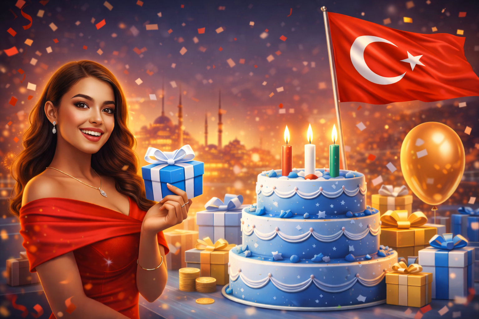 1xBet doğum günü bonusu Türkiye