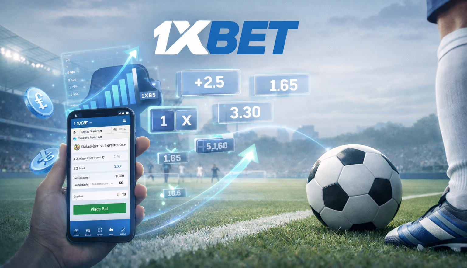 1xBet futbol Türkiye